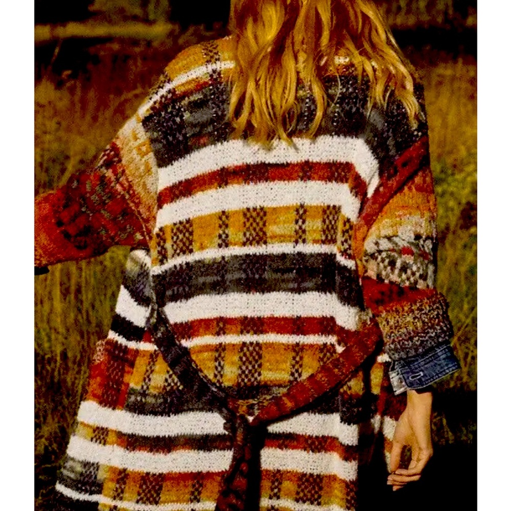 By Anthropologie belted sweater cardigan size M VHTF NWT